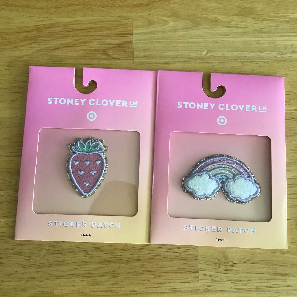 STONEY CLOVER LANE FOR TARGET STICKER PATCHES (2)